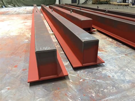 steel box beam strength|steel beam with bottom plate.